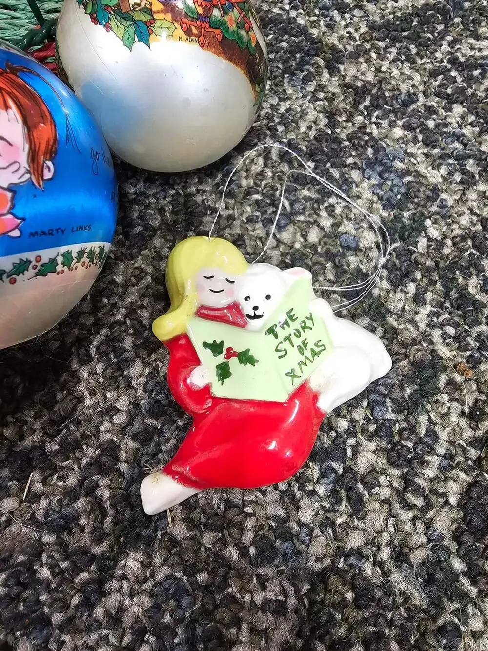Ceramics By Sharon The Story Of Xmas Ornament